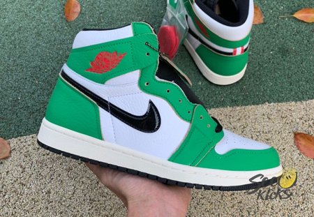 Nike Air Jordan 1 Retro High Lucky Green, Size: 40.5-46