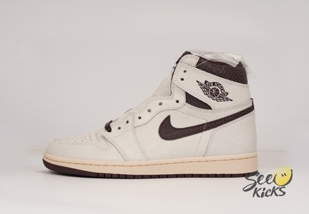 A Ma Maniere x Air Jordan 1 High OG DO7097-100 SIZE: 40.5-47.5