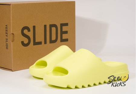 Yeezy SLIDE "Glow Green" SIZE: 38-48