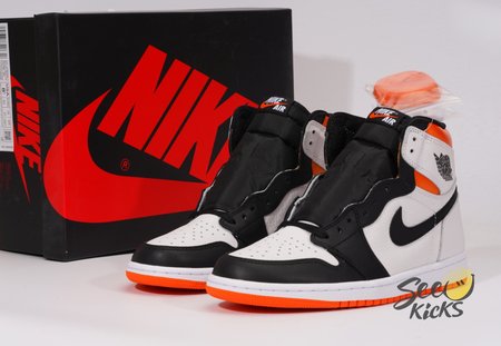 Air Jordan 1 Retro High OG "Electro Orange" SIZE: 36-47.5