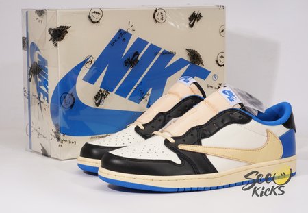 Travis Scott x Air Jordan 1 Low x Fragment Design Size 36-48.5
