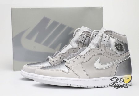 Air Jordan 1 "Japan" limited silver color 36-46