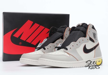 Air jordan 1 x Nike SB high og light bone 36-46