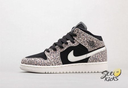 Air Jordan 1 Mid SE Leopard 36-40