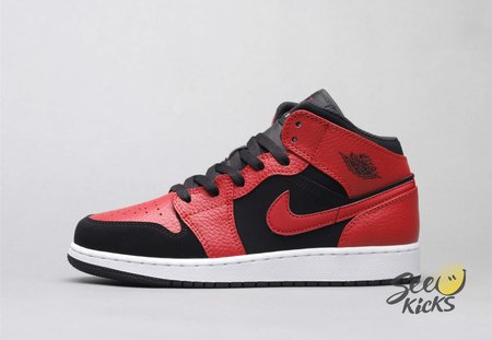 Air Jordan 1 Mid Reverse Bred 36-46