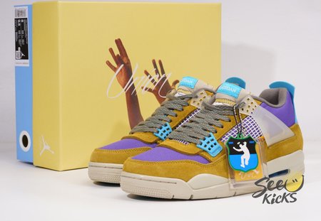 Air Jordan 4 Union LA "Desert Moss" Size 36-47.5