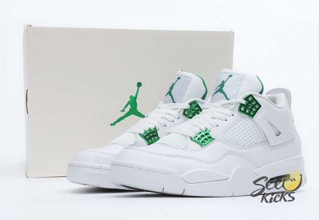 Air Jordan 4 Retro Metallic Green 36-46