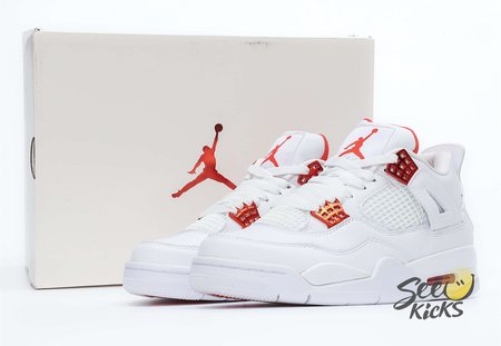 Air Jordan 4 Retro Metallic Orange 36-46