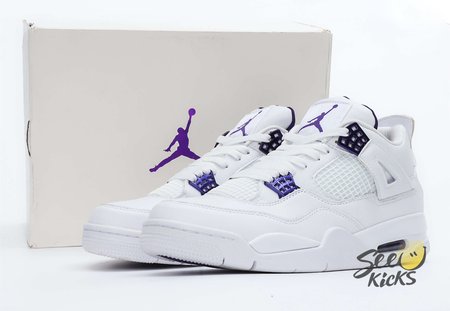 Air Jordan 4 Retro Purple Metallic 36-46