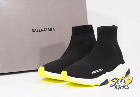 Balenciaga Speed Trainer Black Yellow size 36-45