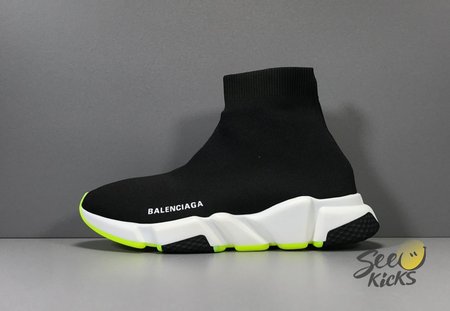 Balenciaga Speed Run Black&White Green SP36-45