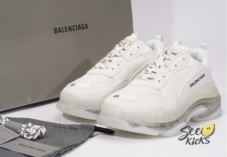 Balenciaga Triple S Clear Sole White SP35-45