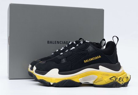 Balenciaga Triple S Black Yellow White SIZE: 35-45
