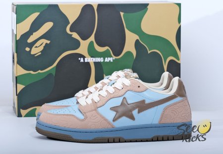 Bape Sk8 Sta Pink Blue Size 40-45