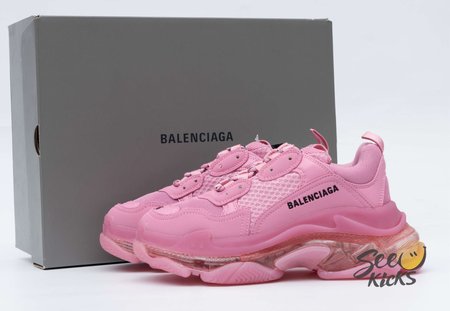 Balenciaga Triple S Clearsole Pink (W) 35-45