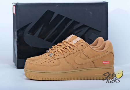 Supreme x Air force 1 Low Flax size: 36-47.5