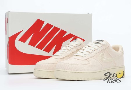 Stussy x Nike Air Force 1 Low "Fossil Stone" SP36-46
