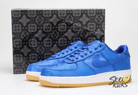 Nike CLOT X Air Force 1 (Blue) 36-46