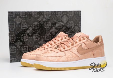 Nike CLOT x Air Force 1(Gold Silk) 36-46