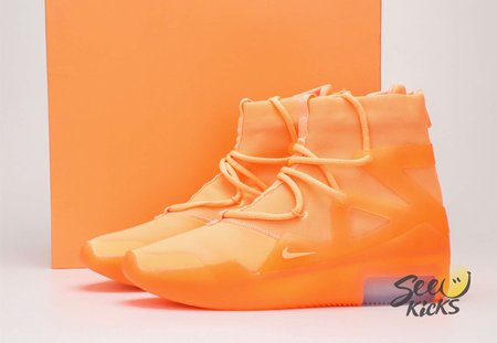Nike Air Fear of God 1 Orange Pulse 40-48
