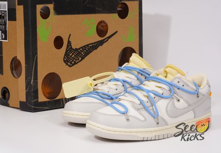 OFF WHITE X NK Dunk Low "The 50" (NO.05) SIZE: 36-47.5