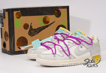 OFF WHITE X NK Dunk Low "The 50" (NO.21) SIZE: 36-47.5