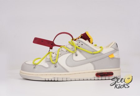 Off white x NK Dunk Low "THE 50" (NO.08) SIZE: 4-13