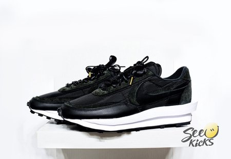Sacai x Nike LVD Waffle Daybreak joint runway looks deconstruction high-end running shoes