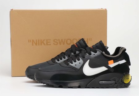 Nike OFF-WHITE x Air Max 90 White Black 40-47.5