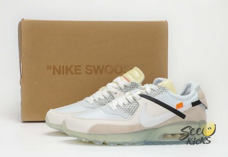 Nike OFF-WHITE x Air Max 90 White 40-47.5