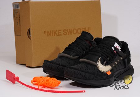 off-white x Air presto 2.0 Black SP: 40-47.5