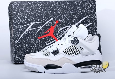 AIR JORDAN 4 RETRO MILITARY BLACK SIZE 36-47.5