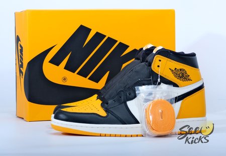 Air Jordan 1 High OG Yellow Toe Size 40.5-47.5