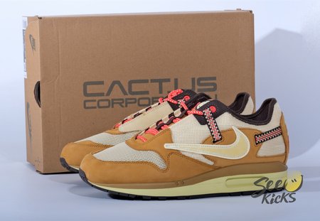 Travis Scott x Nike Air Max 1 Saturn Gold