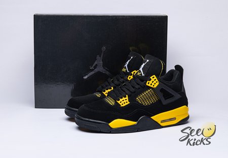 Jordan 4 Retro Thunder (2012) 308497-008 Size 36-47.5