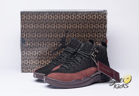 Jordan 12 Retro A Ma Maniere Black DV6989-001 Size 40-47.5