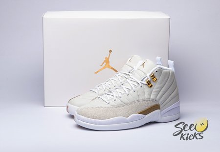 Jordan 12 Retro OVO White 873864-102 Size 40-47.5