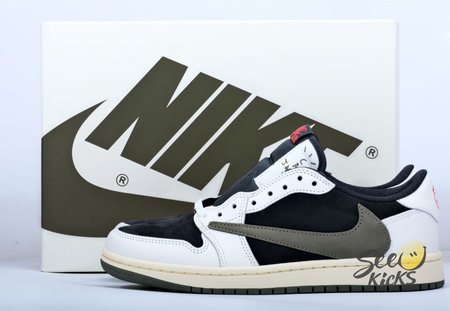 Travis Scott x Air Jordan 1 Low OG Olive DZ4137-106 Size 36-48.5