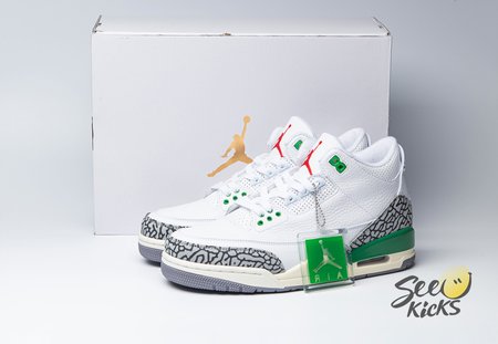 Jordan 3 Retro Lucky Green CK9246-136 Size 36-47.5