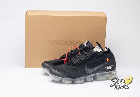 Nike Air VaporMax Off-White Black (2018) AA3831-002 Size 36-47.5