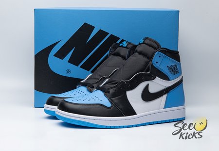 Jordan 1 Retro High OG University Blue DZ5485-400 Size 36-46