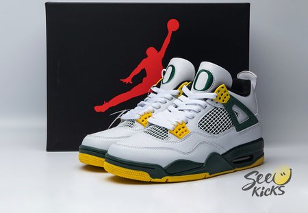Jordan 4 Retro Oregon Ducks Duckman 257-255275 Size 40-47.5