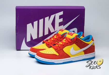 Nike SB Dunk Low Pro Bart Simpson BQ6817-602 Size 36-46