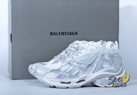 Balenciaga Runner White silver 35-46
