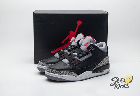 Air Jordan 3 Retro OG Black Cement (2023) Size 40- 47.5