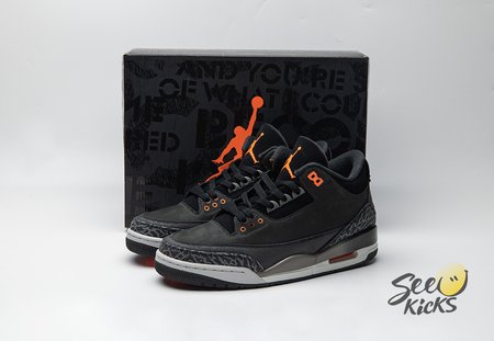 Jordan 3 Retro Fear Pack (2023) Size 40-47.5