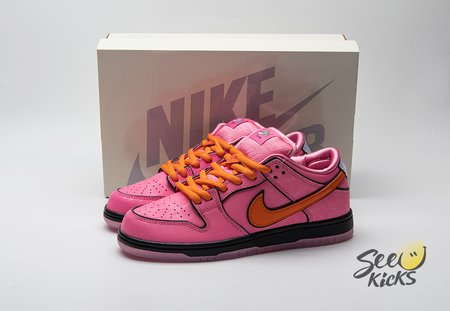 The Powerpuff Girls x Nike SB Dunk Low "Blossom" Size 36-47.5