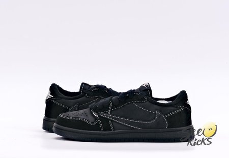 Travis Scott x Air Jordan 1 Low Black Phantom(child) Size 27.5-35