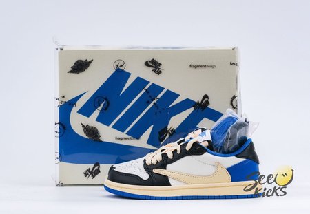 Travis Scott x Air Jordan 1 Low Fragment Adults & Kids 27.5-35
