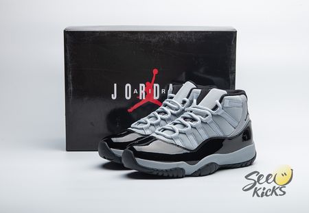 Air Jordan 11 Gray and Black CT8012-005 Size 40-47.5